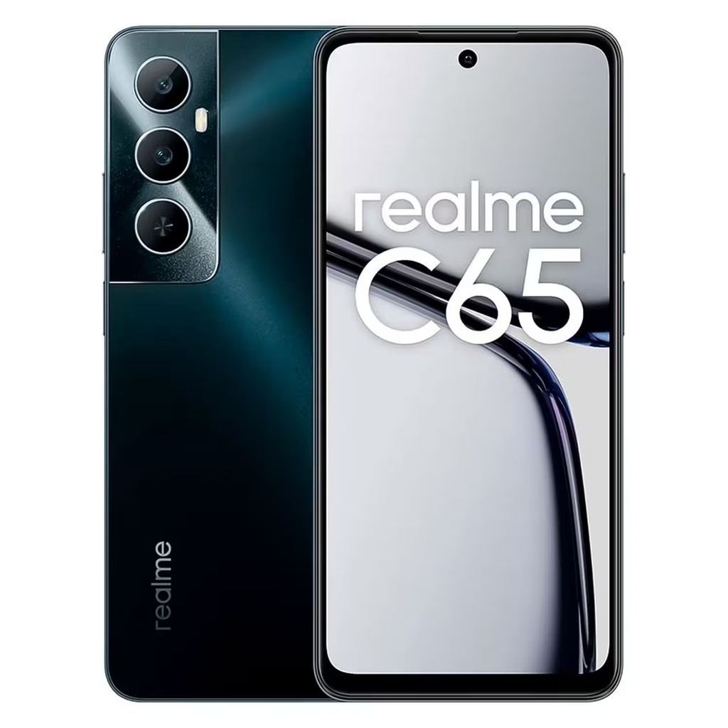 Smartphone Realme C65 RMX3910 128GB 6GB RAM Dual SIM Pantalla 6.67" - Negro