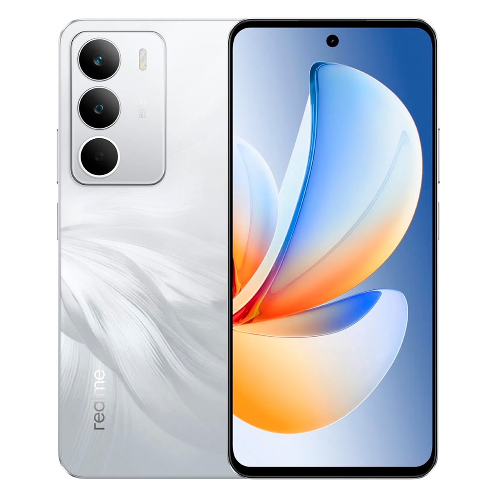 Smartphone Realme C71 RMX5303 128GB 4GB RAM Dual SIM NFC Pantalla 6.67" - Blanco (Anatel)