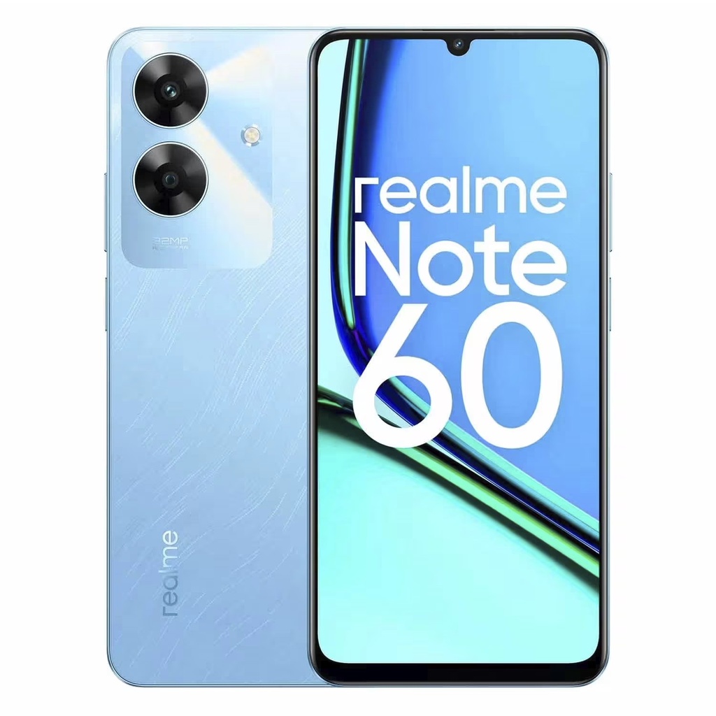 Smartphone Realme Note 60 RMX3933 128GB 6GB RAM Dual SIM LTE Pantalla 6.74" - Azul (Anatel)