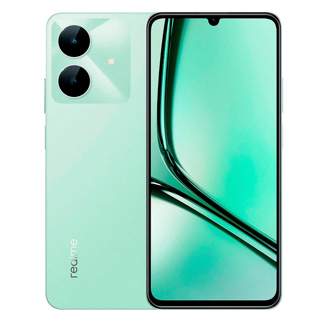 Smartphone Realme Note 60S RMX3933 256GB 8GB RAM Dual SIM LTE Pantalla 6.72" - Verde (Anatel)