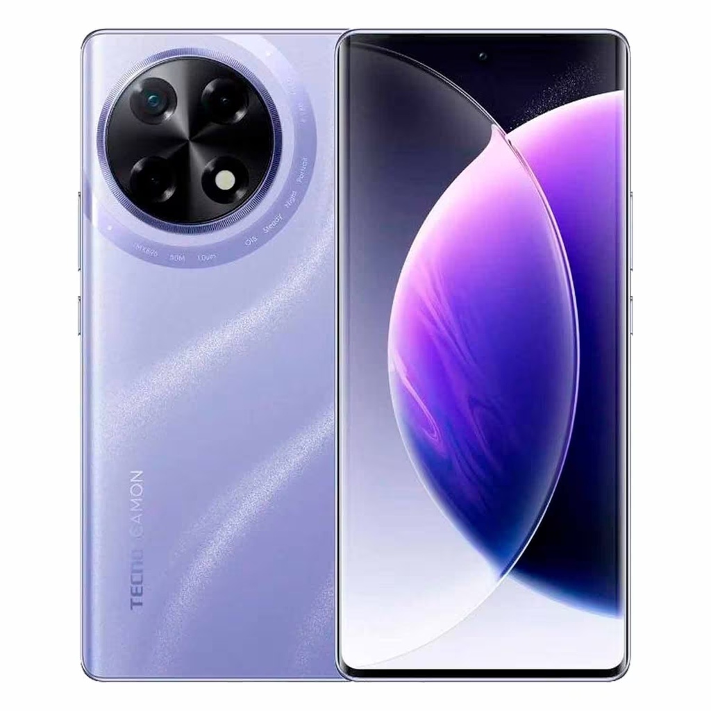 Smartphone Tecno Camon 30S CLA5 256GB 8GB RAM Dual SIM Pantalla 6.78" - Violeta