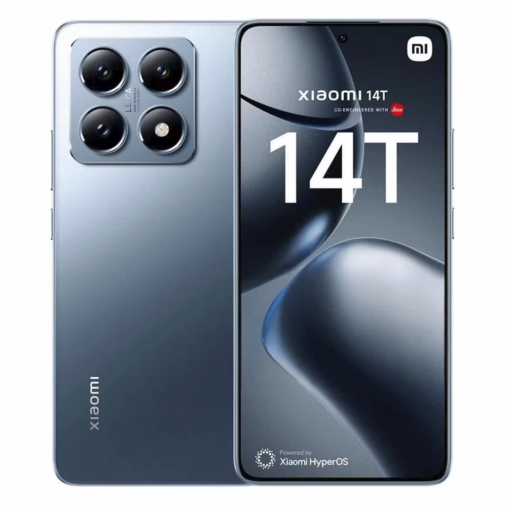 Smartphone Xiaomi 14T Global 512GB 12GB RAM Dual SIM Pantalla 6.67" - Azul (Caja Slim)