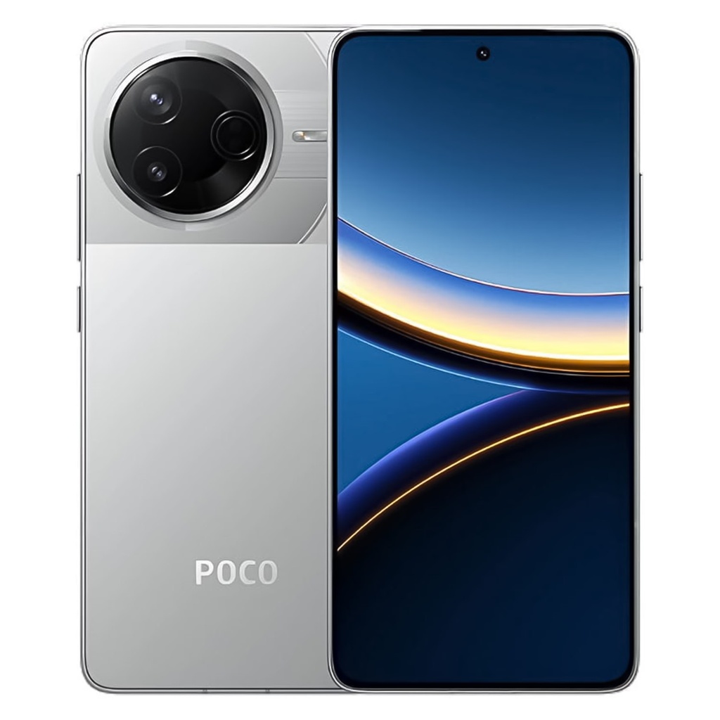 Smartphone Xiaomi Poco F7 Pro 5G Global 256GB 12GB RAM Dual SIM Pantalla 6.67" - Plata