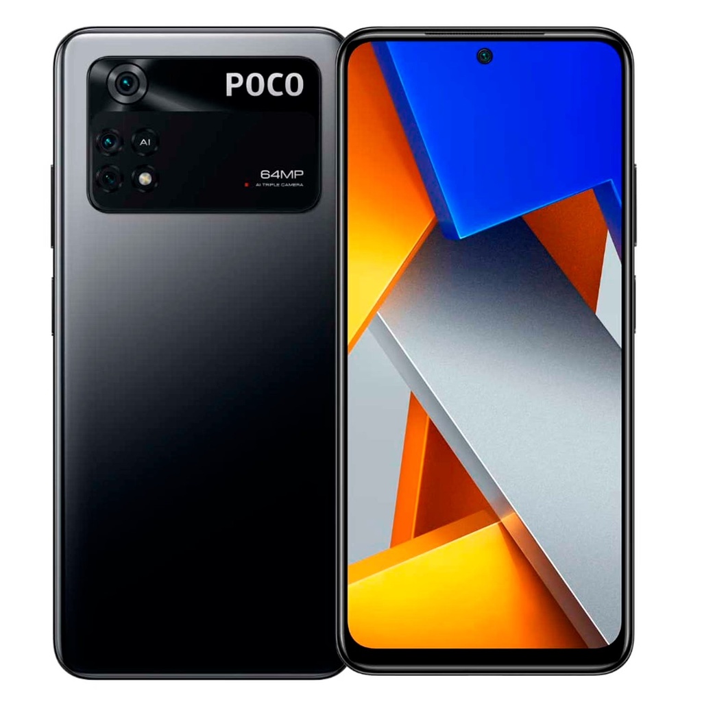 Smartphone Xiaomi Poco M4 Pro Global 128GB 6GB RAM Dual SIM Pantalla 6.43" - Negro (Sello Pequeño) (Caja Dañada)