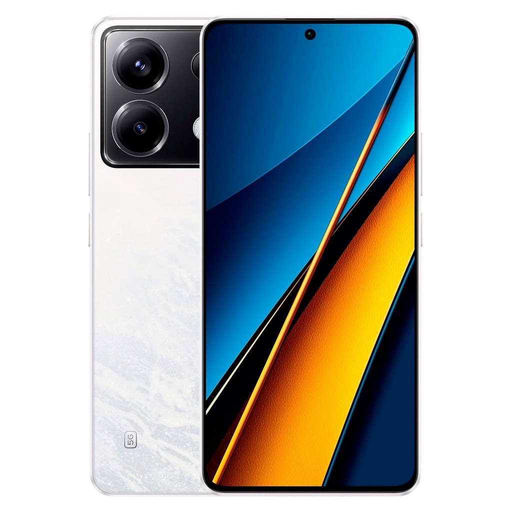 Smartphone Xiaomi Poco X6 5G Global 256GB 12GB RAM Dual SIM Pantalla 6.67" - Blanco (Caja Dañada) (Sello Pequeño)