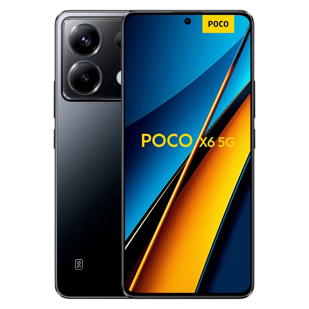Smartphone Xiaomi Poco X6 5G Global 256GB 8GB RAM Dual SIM Pantalla 6.67" - Negro
