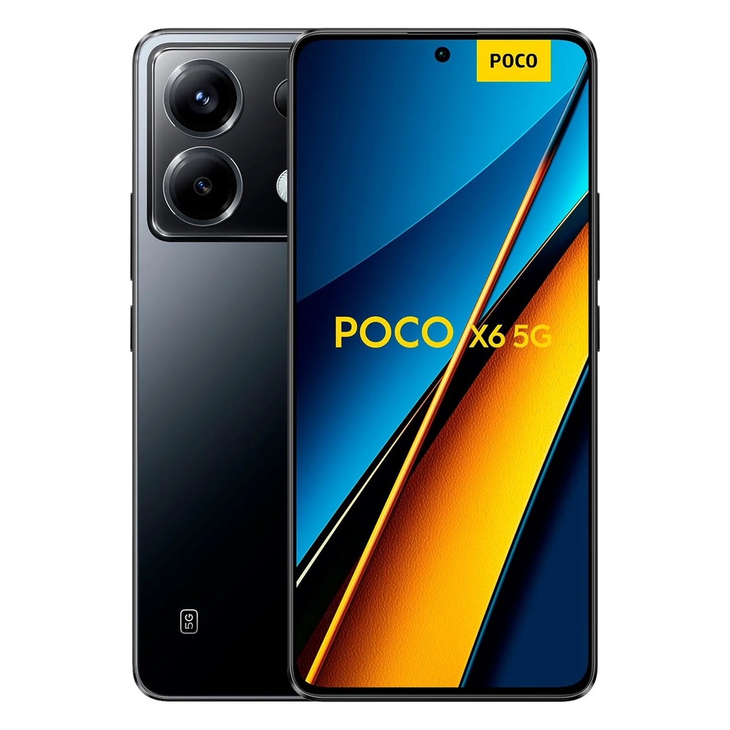 Smartphone Xiaomi Poco X6 5G Global 256GB 8GB RAM Dual SIM Pantalla 6.67" - Negro (Caja Dañada) (Sello Pequeño)