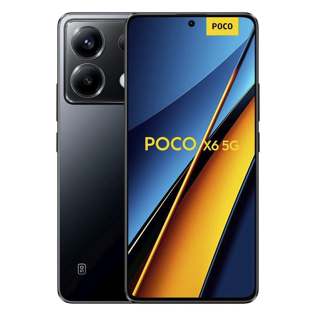 Smartphone Xiaomi Poco X6 5G Global 256GB 8GB RAM Dual SIM Pantalla 6.67" - Negro (Sello Pequeño)