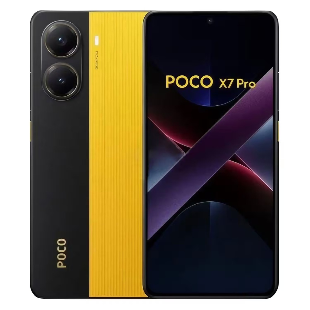 Smartphone Xiaomi Poco X7 Pro 5G Global 256GB 12GB RAM Dual SIM Pantalla 6.67" - Amarillo