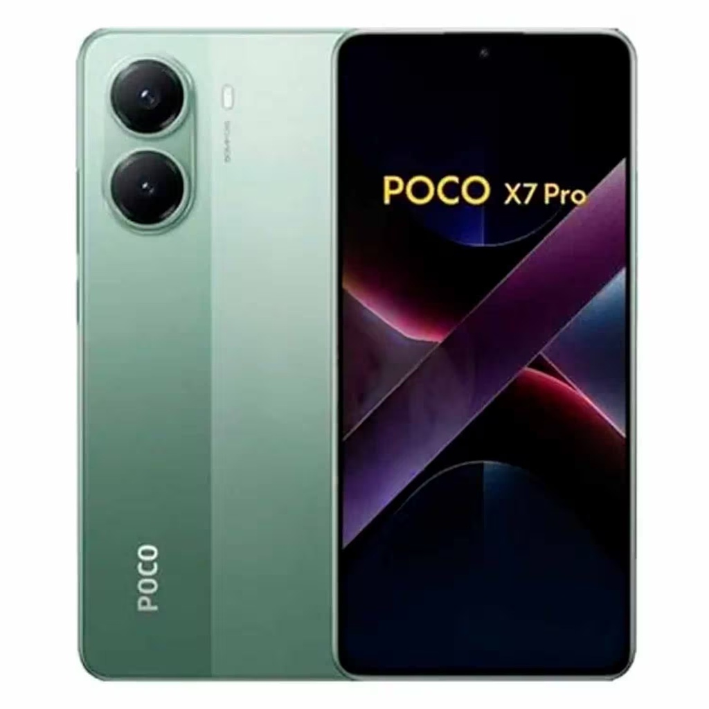 Smartphone Xiaomi Poco X7 Pro 5G Global 256GB 8GB RAM Dual SIM Pantalla 6.67" - Verde