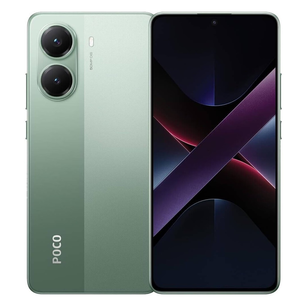 Smartphone Xiaomi Poco X7 Pro 5G Global 512GB 12GB RAM Dual SIM Pantalla 6.67" - Verde (Caja Slim)