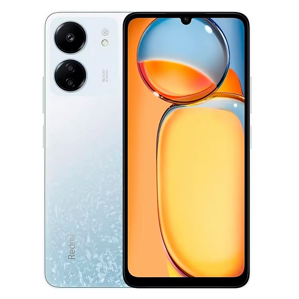 Smartphone Xiaomi Redmi 13C Global 128GB 6GB RAM Dual SIM Panalla 6.74" - Blanco