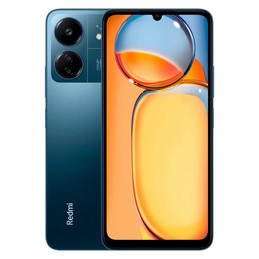 Smartphone Xiaomi Redmi 13C Global 256GB 8GB RAM Dual SIM Pantalla 6.74" - Azul