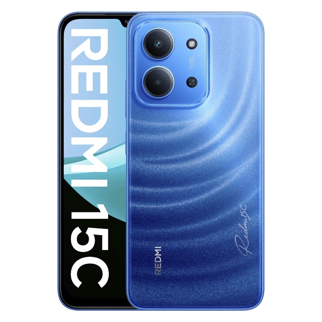 Smartphone Xiaomi Redmi 15C Global 128GB 4GB RAM Dual SIM Pantalla 6.9" - Azul