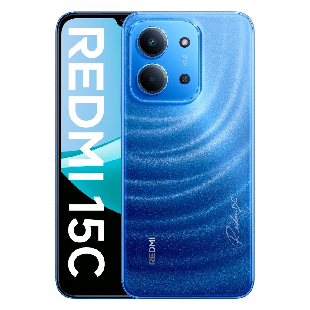 Smartphone Xiaomi Redmi 15C Global 128GB 6GB RAM Dual SIM Pantalla 6.9" - Azul (Sello Pequeño)