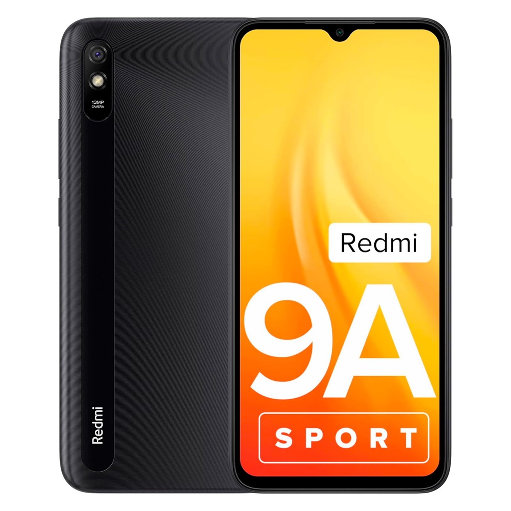 Smartphone Xiaomi Redmi 9A 32GB 2GB RAM Dual SIM Pantalla 6.53" Índia - Negro