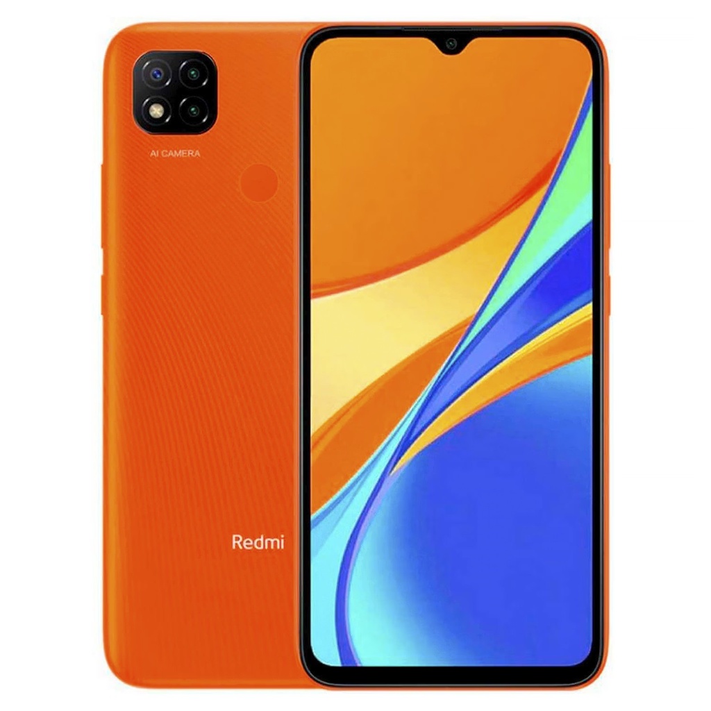 Smartphone Xiaomi Redmi 9C Global 64GB 3GB RAM Dual SIM Pantalla 6.53" - Naranja