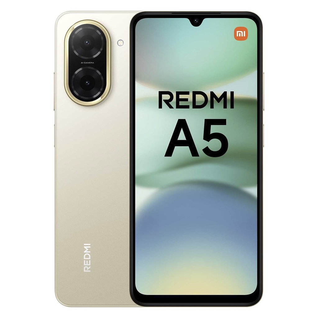 Smartphone Xiaomi Redmi A5 Global 128GB 4GB RAM Dual SIM Pantalla 6.88" - Dorado