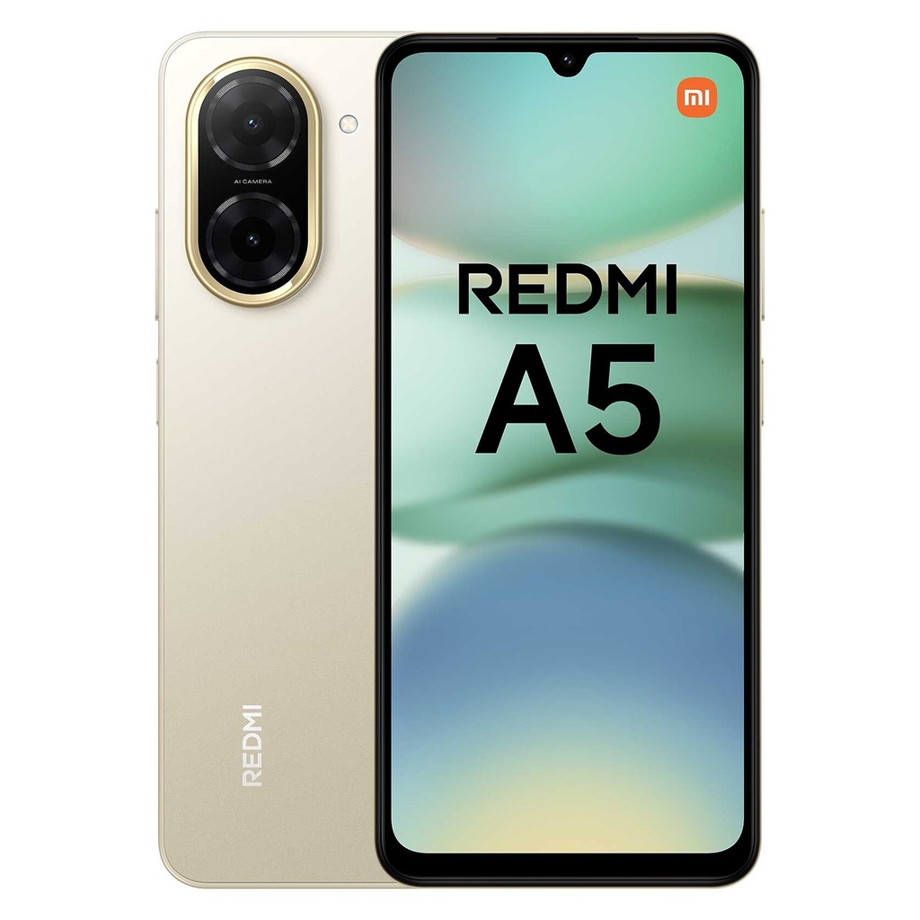 Smartphone Xiaomi Redmi A5 Global 64GB 3GB RAM Dual SIM Pantalla 6.88" - Dorado