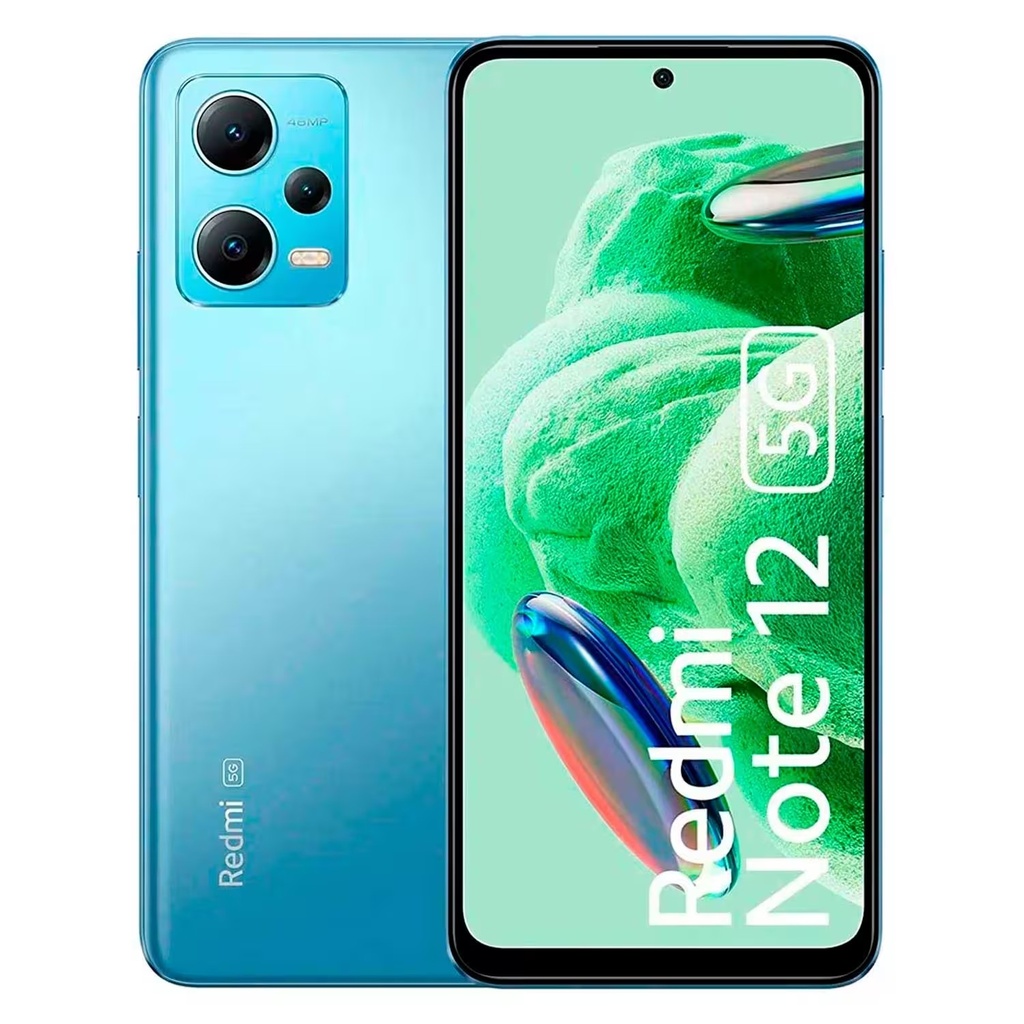 Smartphone Xiaomi Redmi Note 12 5G Global 256GB 8GB RAM Dual SIM Pantalla 6.67" - Azul (Sello Pequeño)
