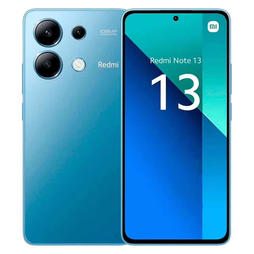 Smartphone Xiaomi Redmi Note 13 Global 128GB 6GB RAM Dual SIM NFC Pantalla 6.67" - Azul (Sello Pequeño)