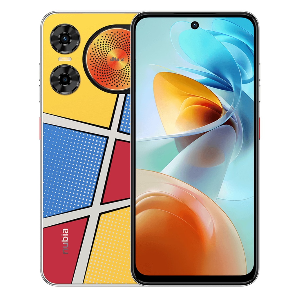 Smartphone ZTE Nubia Music 2 256GB 4GB RAM Dual SIM Pantalla 6.7" - Pop Art