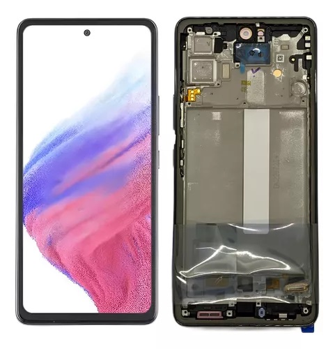 Modulo Samsung A53 5G con marco negro (OLED)