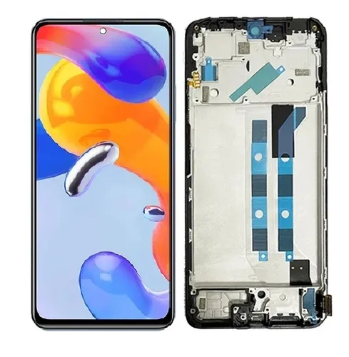 Modulo Xiaomi Note 11 Pro 4G / 5G con marco negro (ORIG Premium)