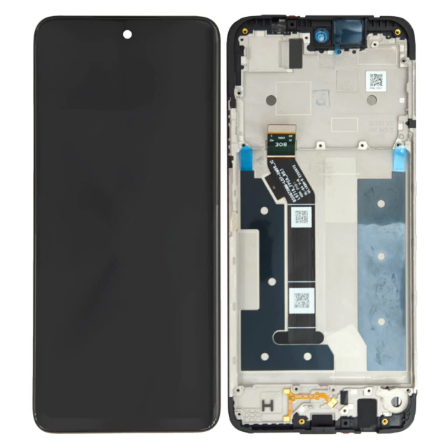 Modulo Motorola Moto G35 Xt2433-5 con marco negro (ORIG)