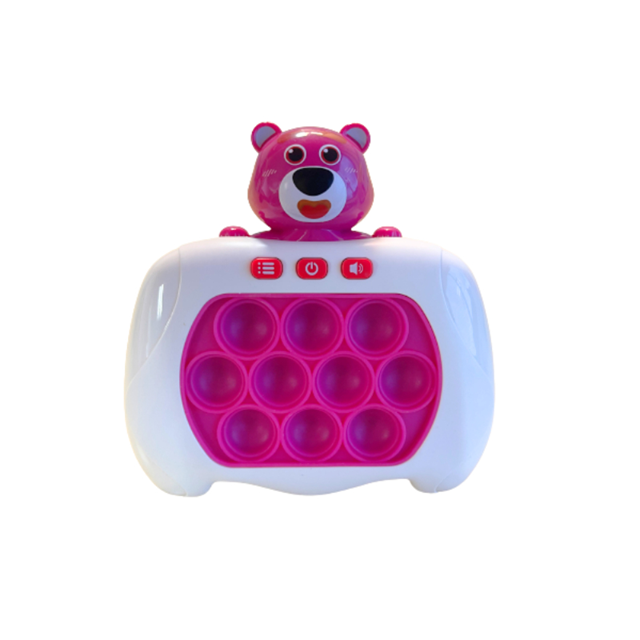 Pop It Juego Electronico Consola Finger Game con Luces Oso