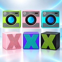 Mini Parlante Portatil Bluetooth X1 (5x5x3,5cm)