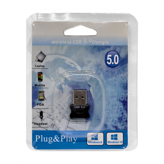 Adaptador Receptor USB Bluetooth 5.0