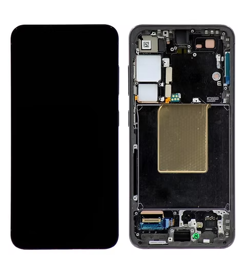 Modulo Samsung S24 con marco negro (ORIG Premium)