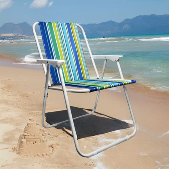 Silla Reposera Plegable con Resortes