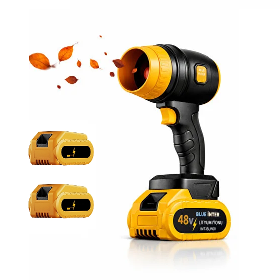 Soplador de Limpieza Inalambrico Alta Potencia con 2 Baterias 48V