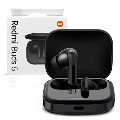 Auricular Bluetooth 5.4 Doble Xiaomi Redmi Buds 5 con Base Cargadora (ORIGINAL)