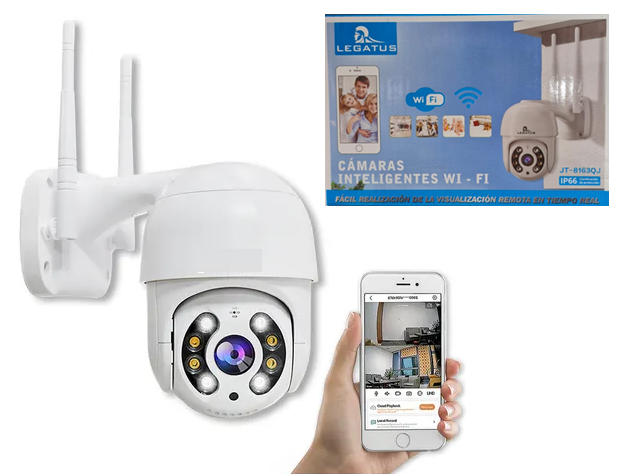 Camara IP Inalambrica Wifi Exterior JT-8163QJ
