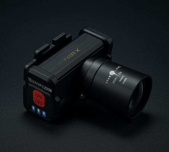 Linterna Minera Recargable Power Bank con Regulador de Intensidad y Zoom