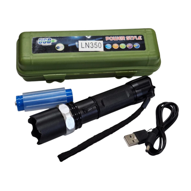 Linterna Tactica Cree Led con Estuche LN350