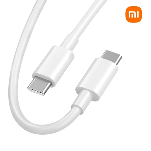 Cable de Datos Carga Rapida Xiaomi 6A Tipo C a Tipo C 1m ORIGINAL