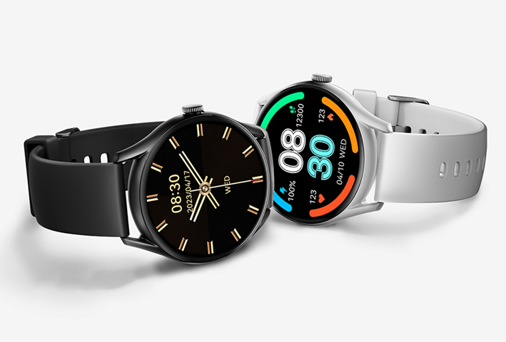 Reloj Pulsera Smartwatch Qcy Watch GT 1,43" Gris