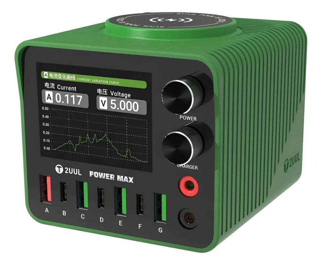 Estación De Carga 2uul 200w