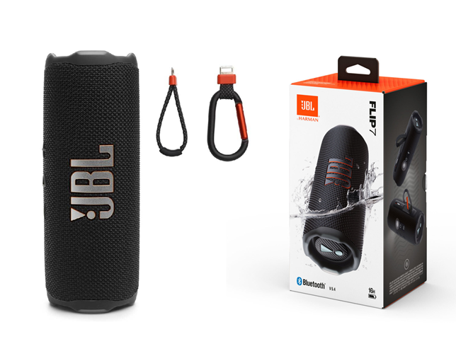 Parlante Portatil Bluetooth JBL Flip 7 Negro (ORIGINAL)