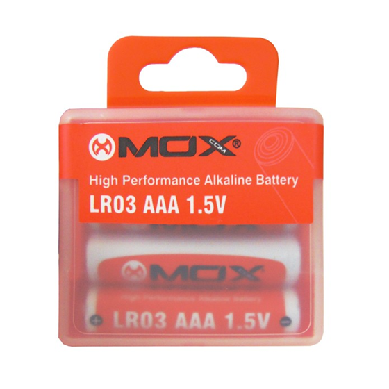 Pila Alcalina AAA Mox pack x4 LR03 1,5v