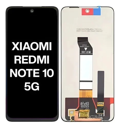 Modulo Xiaomi Redmi Note 10 5G / Poco M3 Pro 5G negro (ORIG)