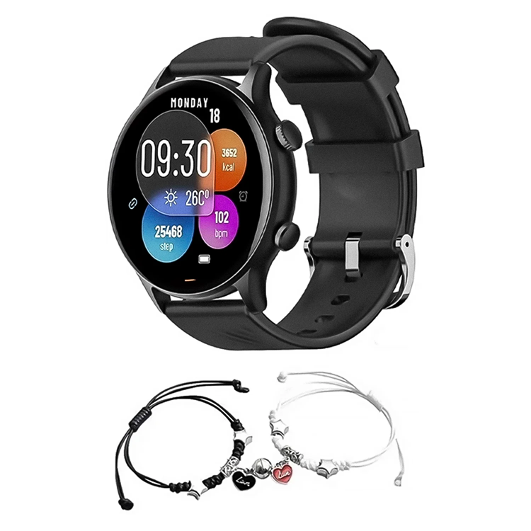 Reloj Pulsera Smartwatch G-Tide R5 Lite 1,39" Negro con Accesorios