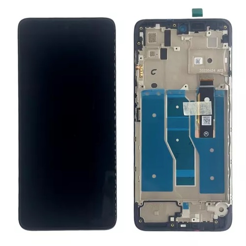 Modulo Motorola Moto G52 con marco negro (ORIG)