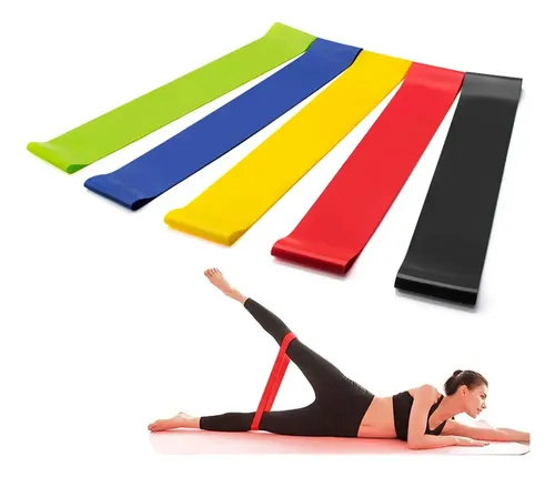 Cinta Elastica Deportiva x 5 Bandas MD-03