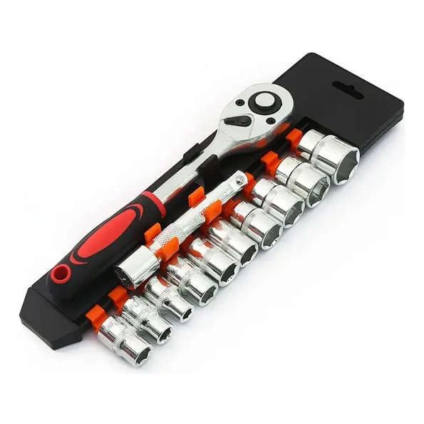 Set de Tubo con Llave Crique y Extension 12 pcs