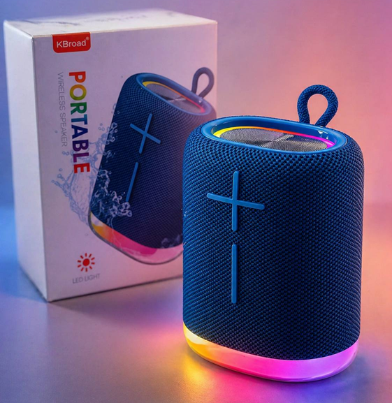 Parlante Portatil BT Fm Usb Micro Sd 3" (9cm x 12cm) KTS-1828